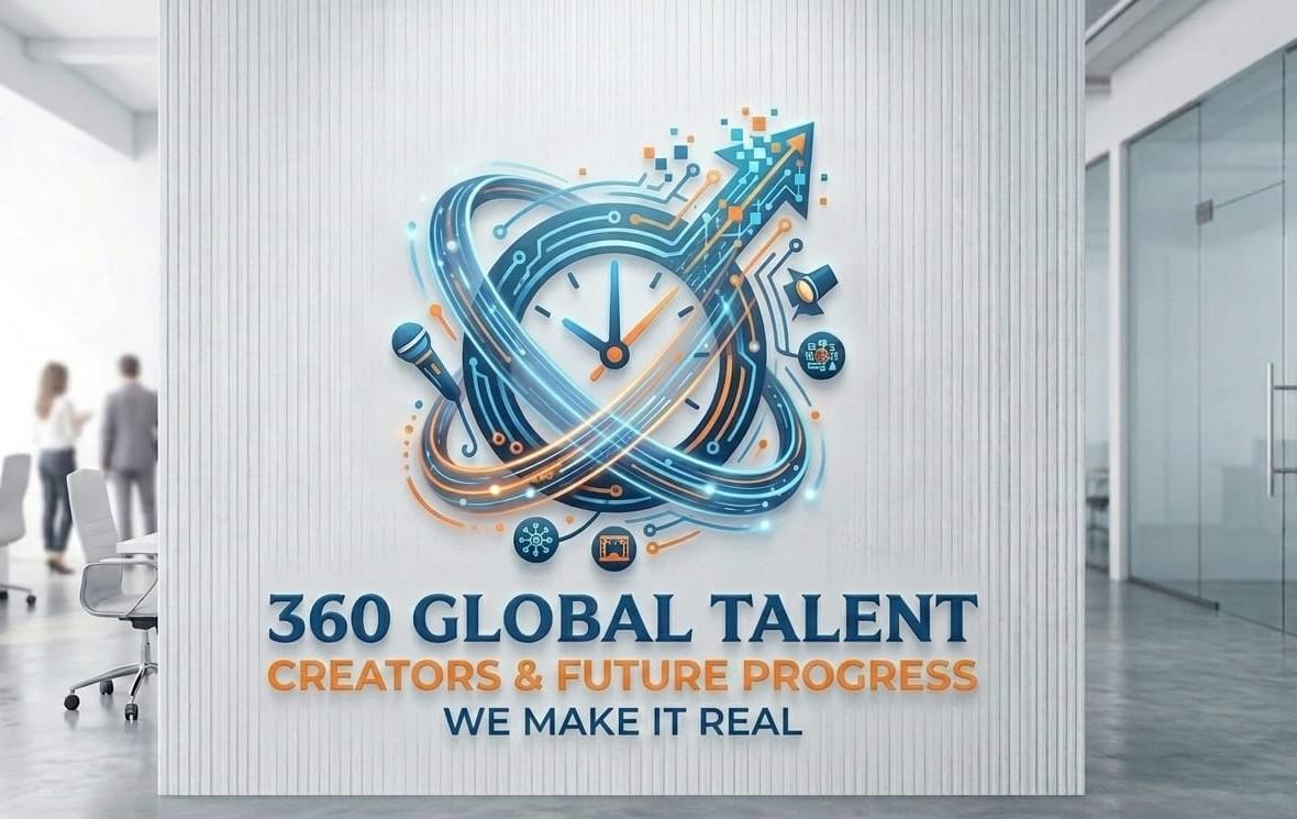 360 Global Talent wall mural